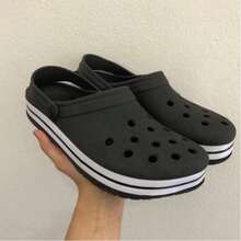 Comfortable Orthopedic Babuche Papete Flip Flop Sandal For Women And Men, Immediate Shipping. - BLACK - View 1