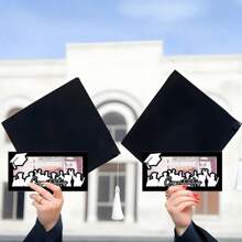 Decorazioni per la stagione della Laurea, inclusi ornamenti di benedizione per la Laurea, bacheca delle firme e bruciatori di incenso per la Laurea. Con la frase in arabo "La Laurea è felicità" e parole ispiratrici, sono ideali per decorare cerimonie di Laurea, abbellimenti per raduni familiari e come souvenir per regali di Laurea.
