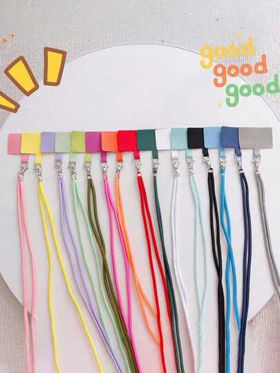 Multiple Colors Phone Lanyard, Adjustable Neck Strap, Phone Patches,Universal Cell Phone Multifuctional Patch Lanyards Compatible With Most Smartphones