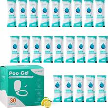30 PACK Poo Gel For Portable Toilet, Camping Toilet Powder For Potty Bags, Absorbent Gel, Portable Toilet Gel Packets For Outdoor Recreation Camping Supplies (30) - 30 - 查看 2