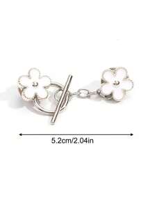 1/2/4/8 Sets Metallknöpfe zum Aufnähen ohne Nähen, Mutterknöpfe, Jacke, Pullover, Strickjacke, dekorative Broschen-Knöpfe für Damen