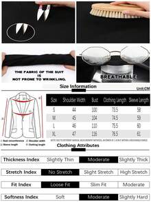 Women's Brown Casual Loose Blazer Jacket With Letter Print, Notched Collar, Single-Breasted, Long Sleeve, Suitable For Banquet, Wedding, Festival, Party, Halloween, Christmas And Other Occasions