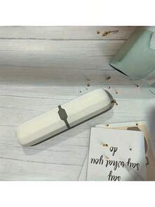 1个便携式牙刷和假牙塑料盒，整理您的牙刷和牙膏！ - 彩色 - 查看 7