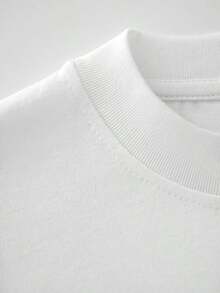 Camiseta de Mezclilla Cruda Original PAYEAH 100% Algodón Pesado - Transpirable y de Alta Calidad - Blanco - Ver 5