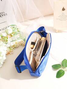 1pc Customized Personalized Name Fanny Pack, Bachelor Party Fanny Pack, Flower Man, Fanny Packs For Women, Customized Bachelorette Fanny Pack - Multicolor - View 4