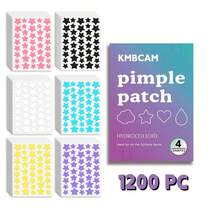 1400 Pcs Star-Shap Pimple Patches (7-Color), Facial Cover ,Boost Your Glamour, Party It Up,Fragrance-Free, Paraben-Unisex Adult, All Skin Types Compatible, No Fragrance,No Components Included - Multicolor - View 16
