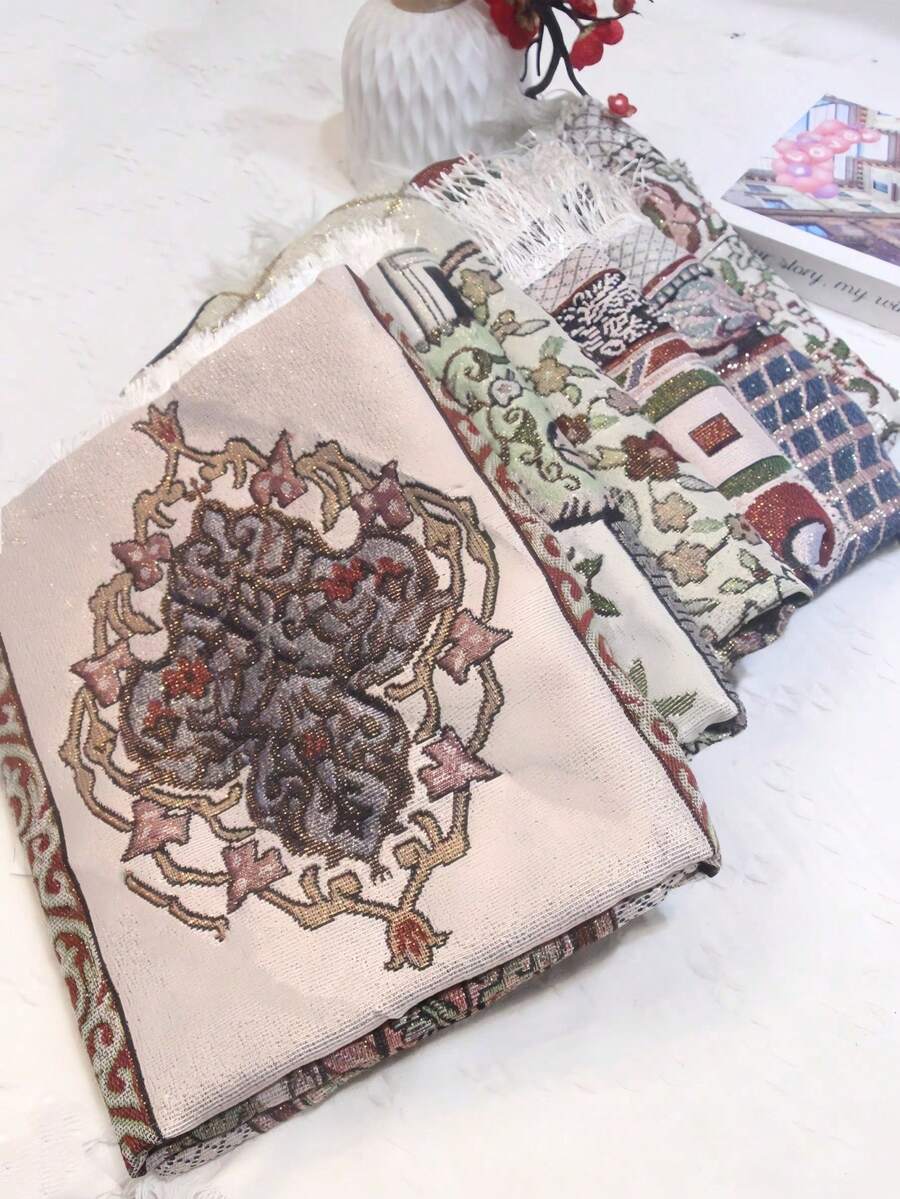 1 件 Rama 装饰条纹地毯垫，70*110 厘米家居装饰保护地毯 - 彩色 - 查看 1