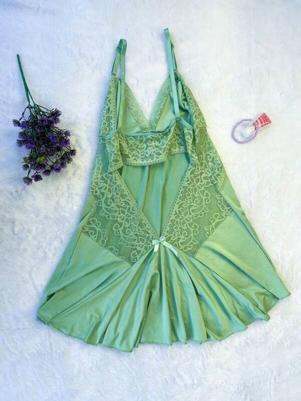 Camisola Sexy Abertura Nas Costas Em Renda Sensual Dia dos Namorados Alcinha Regulável Verão Moda Intima Lingerie Promoção