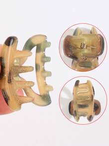 6 eleganckich, minimalistycznych, miniaturowych, półokrągłych spinek do włosów z nadrukiem w panterkę, do codziennego upięcia, uniwersalne i modne, idealne na Dzień Matki, powrót do szkoły, Święto Dziękczynienia, Boże Narodzenie, prezenty festiwalowe, modne spinki do włosów, damskie spinki do włosów, jesienno-zimowe stroje na wakacje