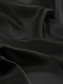 1PC Wedding Bridal Bridal Tinted Robe Silk Robe Wedding Makeup Advanced Dressing Gown Suitable For Hotels, Wedding Parties, Protective Party Wear Back To School - Hot Diamond Black Bride - View 6