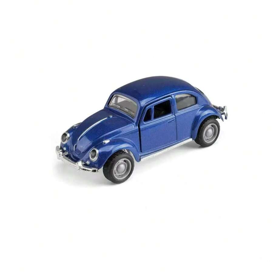 Metal Cart Collections Miniature Beetle Friction Opens Doors - 藍色 - 查看 1