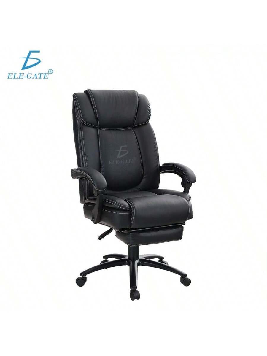 Silla de escritorio ergonómica negra