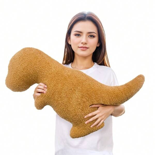 Dino Nuggets Pillow For Birthday Gifts, Dinosaur Chicken Plush Nuggets Funny Gifts For Teen Boys Girls, Cute Dinosaur Stuffed Animal, Dinosaur Gifts For Adults And Tenns