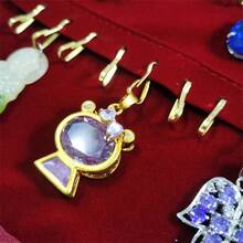 Foldable Velvet Jewelry Storage Pouch, Portable Travel Organizer For Rings, Earrings, Pendants, Necklaces, Bracelets - Storage Bag - View 7