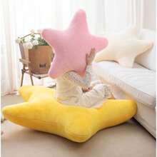 Coussin étoile, coussin en forme d'étoile, coussin décoratif, coussin en peluche étoile mignon, coussin rembourré esthétique pour lit, canapé, décoration de chambre, cadeau, diverses tailles