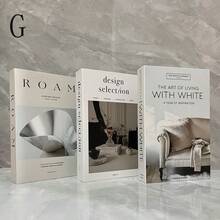 3pcs Modern Decorative Books, Foldable Fake Books, Coffee Table Faux Books, Bookshelf Display Books, Home Office Decor - Multicolor - View 15