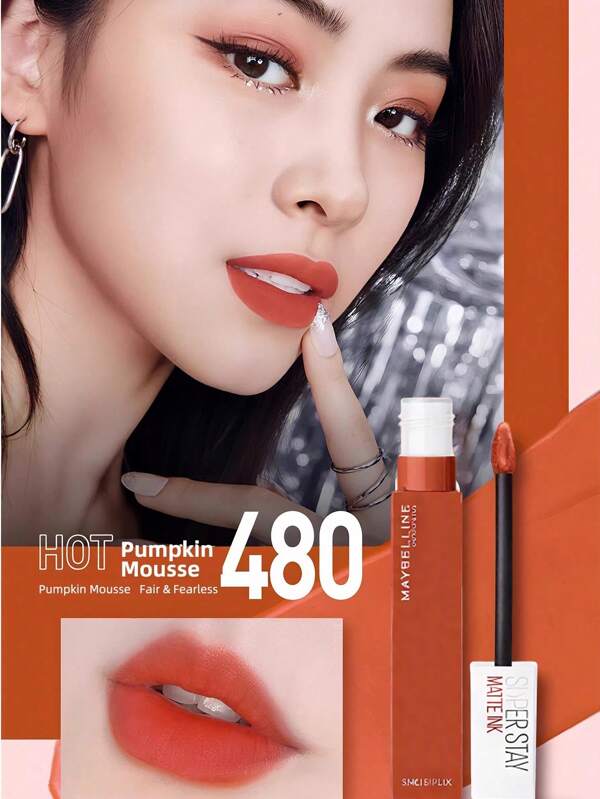 Maybelline Maybelline New York Kiss Proof Liquid Lipstick, No Transfer, Waterproof, Matte Finish, Lips Looks Whiter