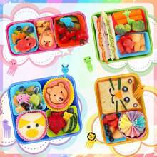 Divisor de Lancheira de Silicone, Formas de Cupcake de Silicone, Copos de Silicone para Muffin, Acessórios de Bento Box para Crianças, Formas de Cupcake Reutilizáveis, Formas de Cozimento Resistentes a Altas Temperaturas, Adequadas para Forno e Fritadeira Elétrica, Suprimentos de Cozinha e Escola, Itens Essenciais Escolares, Volta às Aulas