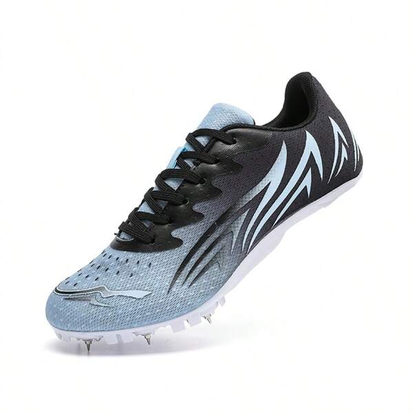 Professionelle abnehmbare Spikes Leichtathletik Lauf- und Sprungschuhe, leichte Sprint- und Weitsprungtrainingsschuhe für Teenager und Erwachsene, unisex