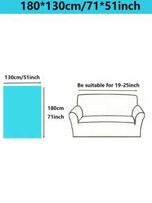 1pc Bohemian Geometric Striped Chenille Sofa Cover - Soft, Light Beige-Friendly, Pet-Resistant Couch Protector For All Seasons, Easy To Install & Clean, Fit For Single, Double, Triple & Sectional Sofas, Beige & White Design, Pet-Resistant Cover Geometric Pattern Cover Durable Polyester Cover, Couch Cover For Dogs