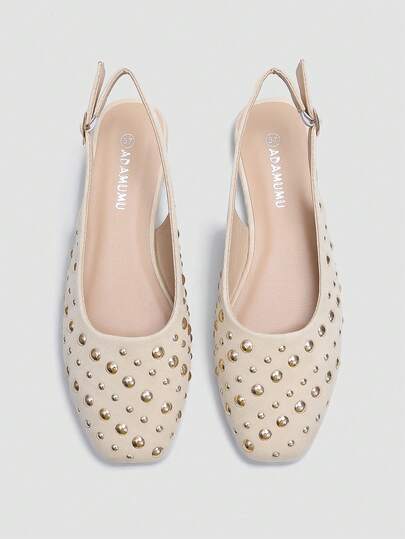 Zapatos planos con lentejuelas de alta moda y cómodos para mujer ADAMUMU, lindos para uso diario y de fiesta, vacaciones y primavera/verano