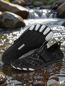 Leisfit Women's Summer Outdoor Water Shoes, Women's And Men's Fitness Running Shoes, Shock-Absorbing And Anti Slip Skipping Rope Sports Shoes, Breathable And Lightweight Yoga Shoes, Multifunctional Sports Training Shoes For Couples Who Squat And Pull Hard - Black - View 2