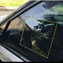 Película impermeable para coche, película impermeable para ventana lateral, película impermeable universal de gran tamaño - Azul - Ver 3