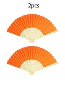 1PC Hollow Out Wooden Fan Plain Foldable Paper Cover Fan DIY Bamboo Portable Summer Accessory, Hand Fan Folding Folding Hand Fan Wedding Personalized Fsahion Fans Party Decor, Art Craft Home Ornaments Gifts Wedding Gifts For Guests, Birthday Party Decorative Fans, Mother's Day Spring Easter Gift, Party Performance Photo Props, For Home Room Living Room Office Decor