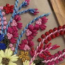 20/10/5/2pcs Vivid Multicolor 3D Floral Embroidered Patches - DIY For Clothing, Bags, Shoes, Weddings, Jeans Etc. - Sewing Style, Wedding Embroidery | Vibrant Embroidery | Fine Stitching, Embroidery Supplies