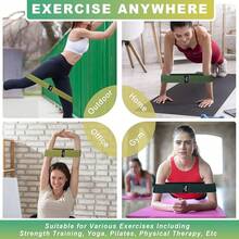 Resistance Bands Working Out, 3 Levels Exercise Bands Workout Bands Set Women Men, Booty Bands Home Fitness, Gym, Yoga, Pilates