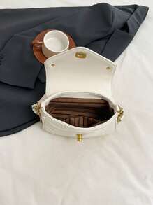 Bolso de hombro de mujer de nueva marca de diseñador, famoso, de PU, lujoso y de moda, estilo Ins
