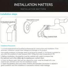 Robinet de jardin mural vintage en bronze - Monotrou, noyau de vanne en laiton pour machine à laver, comprend le matériel d'installation - Doré - Voir 4