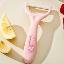 Sanrio Sanrio Kuromi, My Melody, Pompompurin Ceramic Peeler, Home Kitchen Paring Knife Cartoon Vegetable Peeler