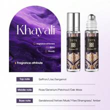 Ulei esențial de aromaterapie cu farmec masculin și feminin din Orientul Mijlociu, 10 ml - parfum de lungă durată, condiment floral feminin proaspăt și natural, potrivit pentru: întâlniri, locul de muncă, petreceri și călătorii, utilizare zilnică, sporește încrederea și arată eleganță [Fără alcool]