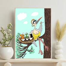 Canvas Poster Bedroom Decor Landscape Office Valentine's Day Birthday Gift Frameless Style