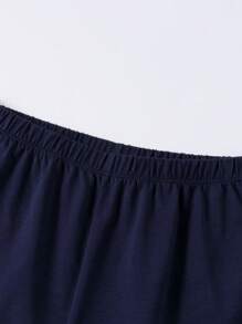 Annil Ropa infantil, conjuntos de niñas de manga corta, ropa de estar en casa, pijamas, verano