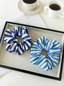 1/3/6 Minimalist Striped Hair Bands, Simple Party Casual Hair Bands Ponytail Clips, Holiday Gift Hair Accessories, Polyester, Hair Accessories, Hair Bands, Bow Accessories, Hair Tie ,Hair Accessories, Ponytail Holders, Hair Elastics, Hair Rubber Bands , Scrunchies