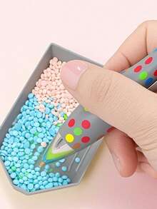 Instrument de pictură cu diamant, instrumente de artizanat cu diamant DIY, accesorii de punctare cu autocolante cu diamant 5D - Multicolor - Vizualizare 3