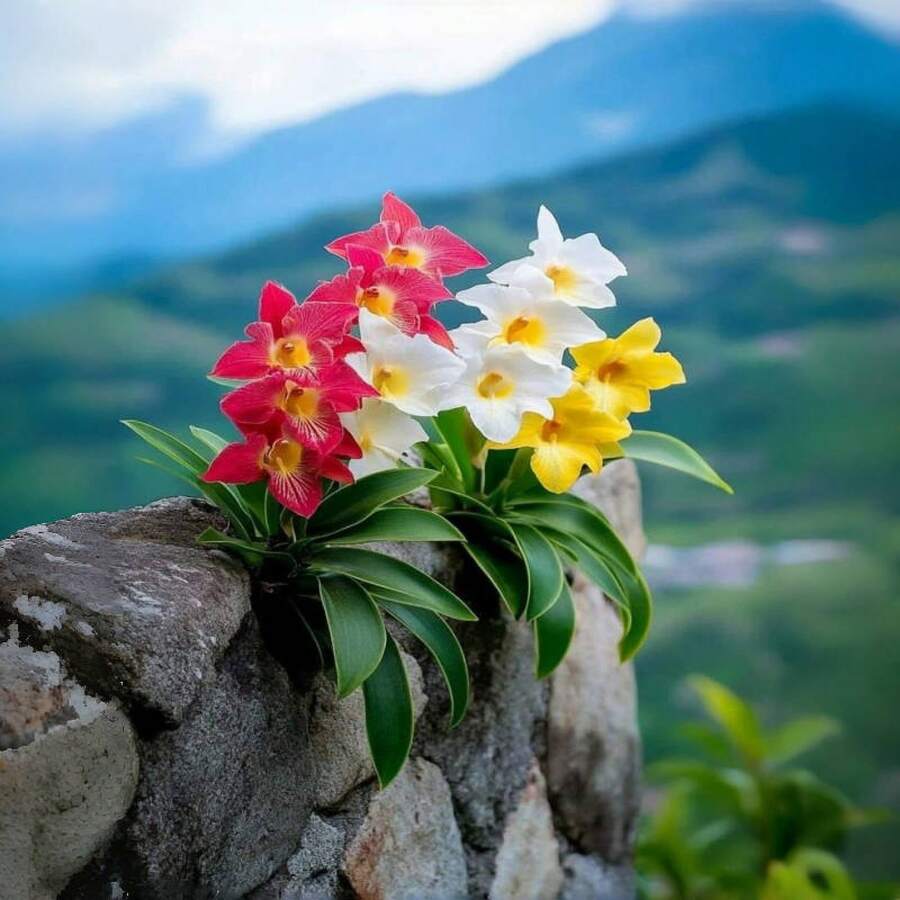 50pcs Plant Orchid Indoor And Outdoor Planting Attract Insects Genetic Varieties Decorative Garden Bonsai Family Tree Seedlings Supplies - 50件 - 查看 1