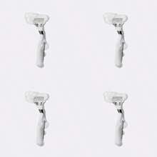 Flamingo Razors For Women, 1 Women'S Razor Handle (Chrome), 5 Blade Razor For Women With Aloe And Shea Butter Glide Strips - 1 Handle + 1 Blade - 查看 3