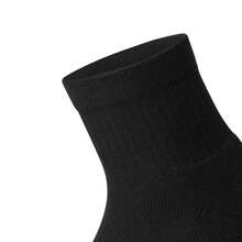 Nike 3 pares de calcetines de tobillo para hombres y mujeres, acolchados en forma de U de poliéster, paquete promocional, estilo DX9655-010 - Negro - Ver 5