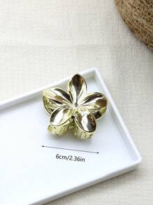 4 Stück/Set Damen 6cm/2.36 Zoll große Acryl Blumen Haarklammern, elegante und raffinierte personalisierte Hochsteckfrisuren Deko, vielseitig für den täglichen Gebrauch, zarte und süße Haaraccessoire Klammern, Haarklipps, Haarklemmen, Haargreifer, Modische Haarzubehör