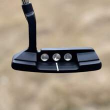 1 pieza Putter de golf con diseño de tigre, de 32 a 36 pulgadas, con funda, número limitado. Mejora la velocidad y precisión de la bola con la línea de puntería.