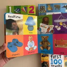 Lachilly Primele 100 de cuvinte / Animale / Numere Culori Formă / Camioane Carte de vocabular pentru învățarea timpurie a limbii engleze pentru copii, iluminare cognitivă (Seria Primele 100) Cărți ilustrate - Multicolor - Vizualizare 12