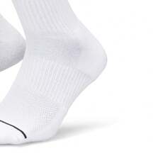 Jordan 3 Pairs Unisex UJ Everyday Cushioned Crew Socks DX9632-100 - White - View 6