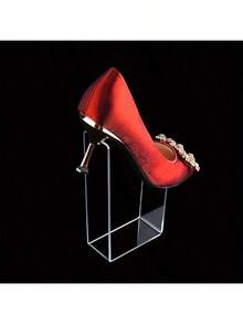 Acrylic Footwear Display Rack, Transparent Shoe Holder, Shoe Rack, Shoe Support, Swing Shoe Holder, Shoe Holder, Shoe Bracket