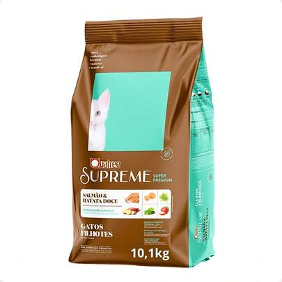 Ração Quatree  Gatos Filhotes Salmão - 10,1Kg