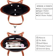 Women Accessory Sets - 9-8 Brown and White - View 3