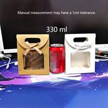 1/10/20pcs Simple & Stylish Flip-Cover Bowknot Transparent Packaging Bags, Gift Bags, Butterfly Decor, Flower Packaging Display Bags, Flip Cover Gift Bags, Adhesive Transparent Window, Small Brown/White Gift Bags, Suitable For Home Storage, Holiday Gifts, Office, Wedding Favors, Great For Gifts To Girlfriends, Friends, Teachers, Leaders, Elders
