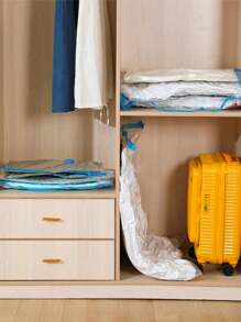 1/11 Stücke Reise-Vakuumaufbewahrungsbeutel, klare Kompressionsbeutel, PVC-Material Vakuumbeutel, Sommerbekleidung Aufbewahrungsbeutel, wasserdichte Organisationsbeutel, mottensicher, schimmelresistent, für Decken, Reisezubehör, Schuhe, Kleidung, Haushaltsnutzung, Bettwäsche, Vakuumbeutel für Kleidung, platzsparende Heimorganisation, Reiseaufbewahrungstaschen für Kleiderschrank, Schlafzimmer, Badezimmer, Sommerreise-Essentielle